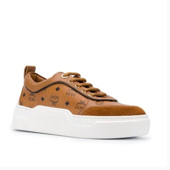 mcm Women's Skyward Lo Viset Top Platform Sneakers